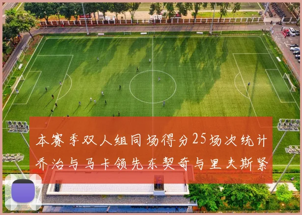 本赛季双人组同场得分25场次统计乔治与马卡领先东契奇与里夫斯紧随其后